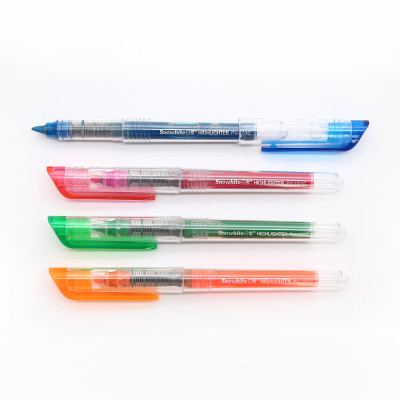 coloured liquid ink highlighter pen